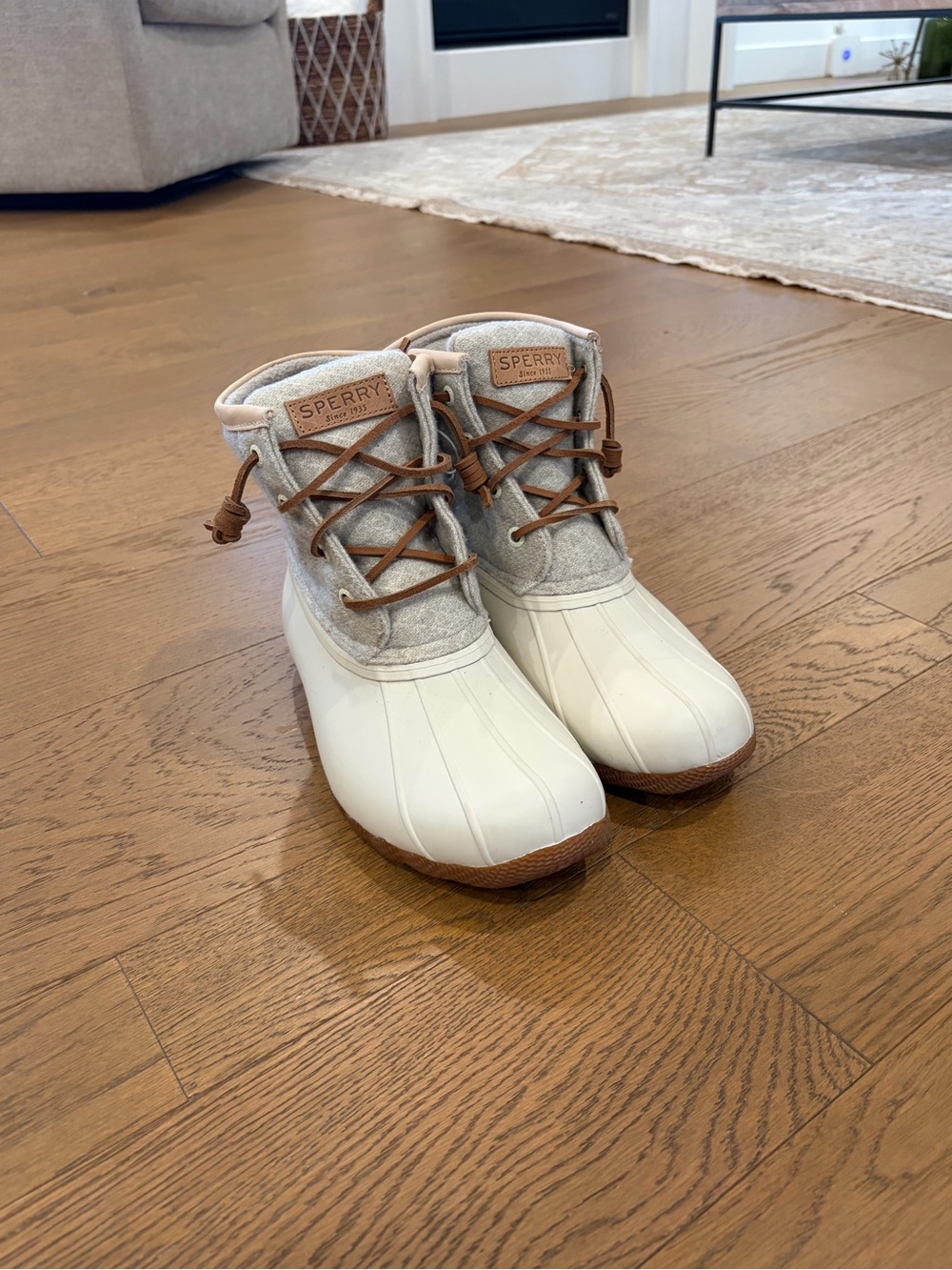 Women’s Sperry Saltwater Embossed Wool Duck Boots